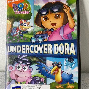 Dora The Explorer: Undercover Dora DVD Nick Jr Kids Educational Show Movie